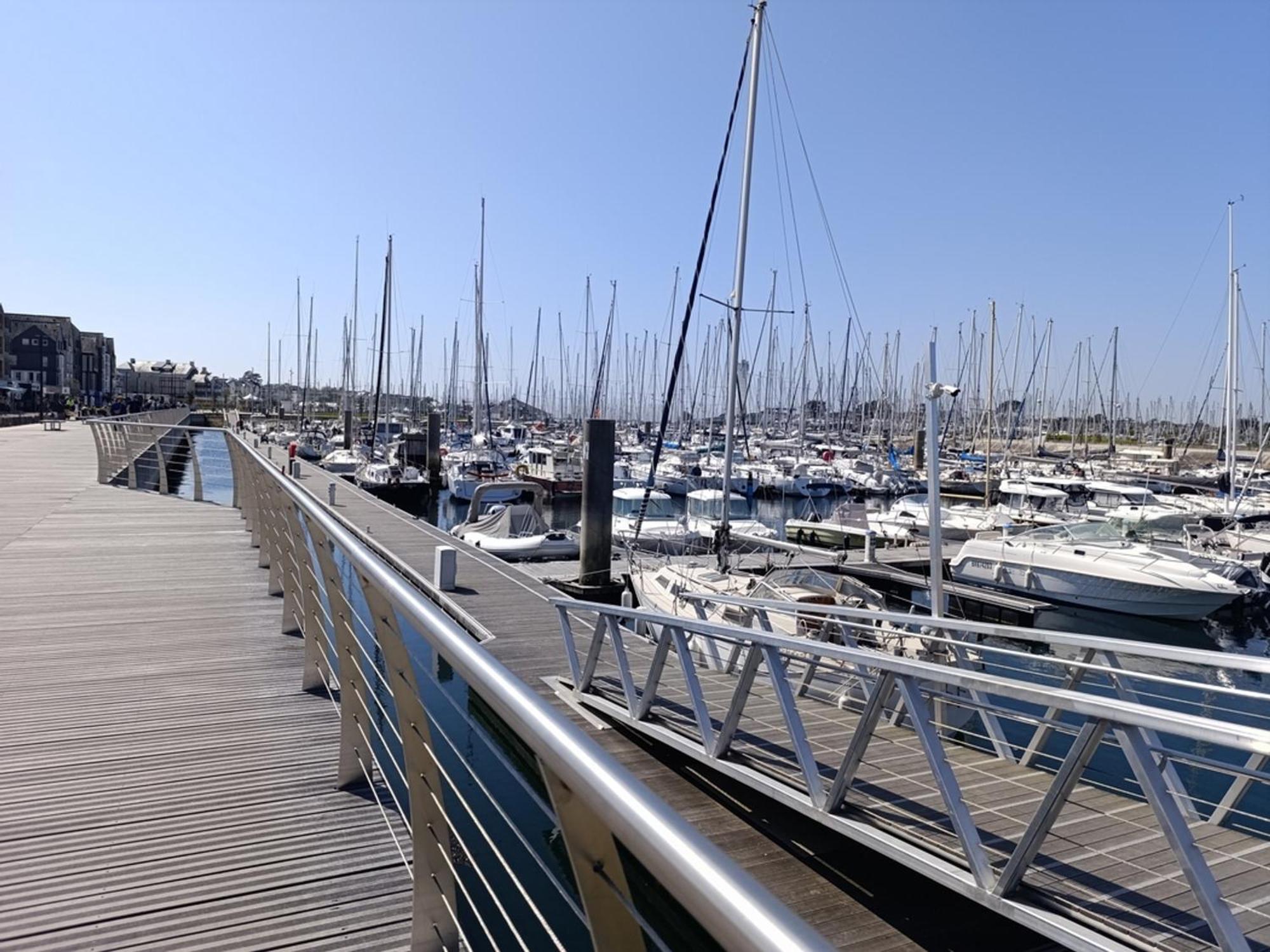 Appartement Duplex Familial Vue Mer, Proche Plage Et Commerces - Fr-1-639-125 Arzon Bagian luar foto